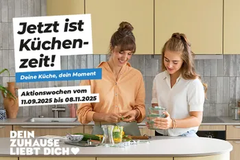 Dein Zuhause liebt dich! Jetzt von Vorteilen der Küchenaktionswochen profitieren.